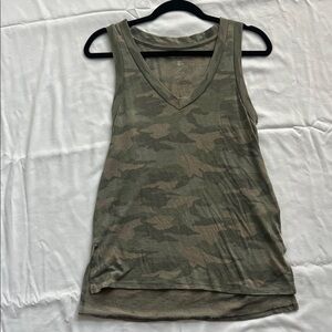 American Eagle Outfitters Camo Tank Top